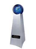 Championship Trophy Cremation Urn with Optional Detroit Lions Ball Decor and Custom Metal Plaque