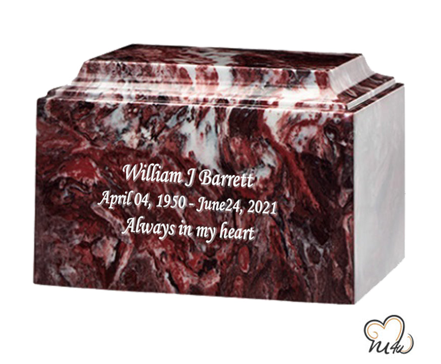 Fire Rock Cultured Marble Urn - ExquisiteUrns