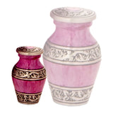 Lotus Pink Classic Cremation Urn - ExquisiteUrns