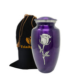 Eternal Rose Alloy Cremation Urn - ExquisiteUrns