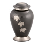 Autumn Falling Leaves Adult Urn