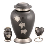 Autumn Falling Leaves Adult Urn