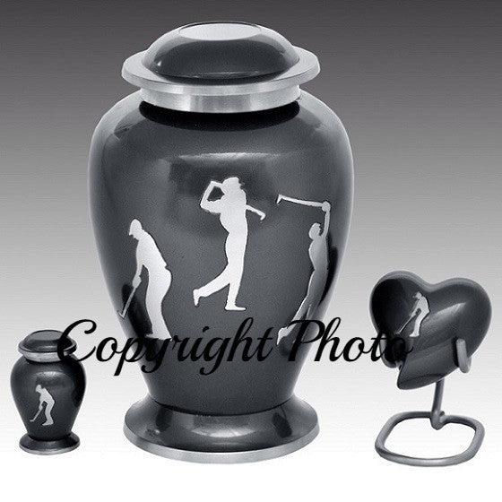 Golf Sports Cremation Urn, Sports Urn - ExquisiteUrns