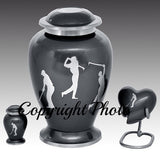 Golf Sports Cremation Urn, Sports Urn - ExquisiteUrns