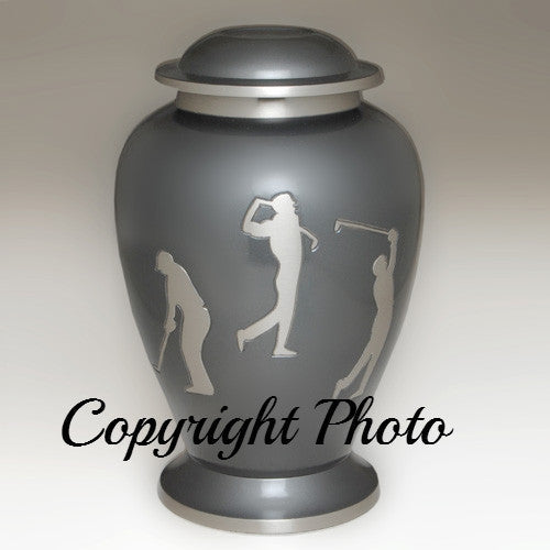 Golf Sports Cremation Urn, Sports Urn - ExquisiteUrns