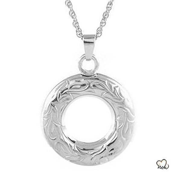 Silver Circle Of Love Jewelry - ExquisiteUrns