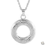 Silver Circle Of Love Jewelry - ExquisiteUrns