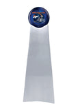 Championship Trophy Cremation Urn with Optional Football and Denver Broncos Ball Decor and Custom Metal Plaque - ExquisiteUrns