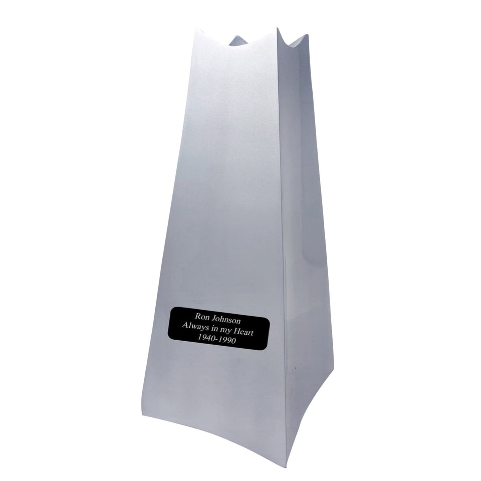 Championship Trophy Cremation Urn with Optional Jacksonville Jaguars Ball Decor and Custom Metal Plaque - ExquisiteUrns