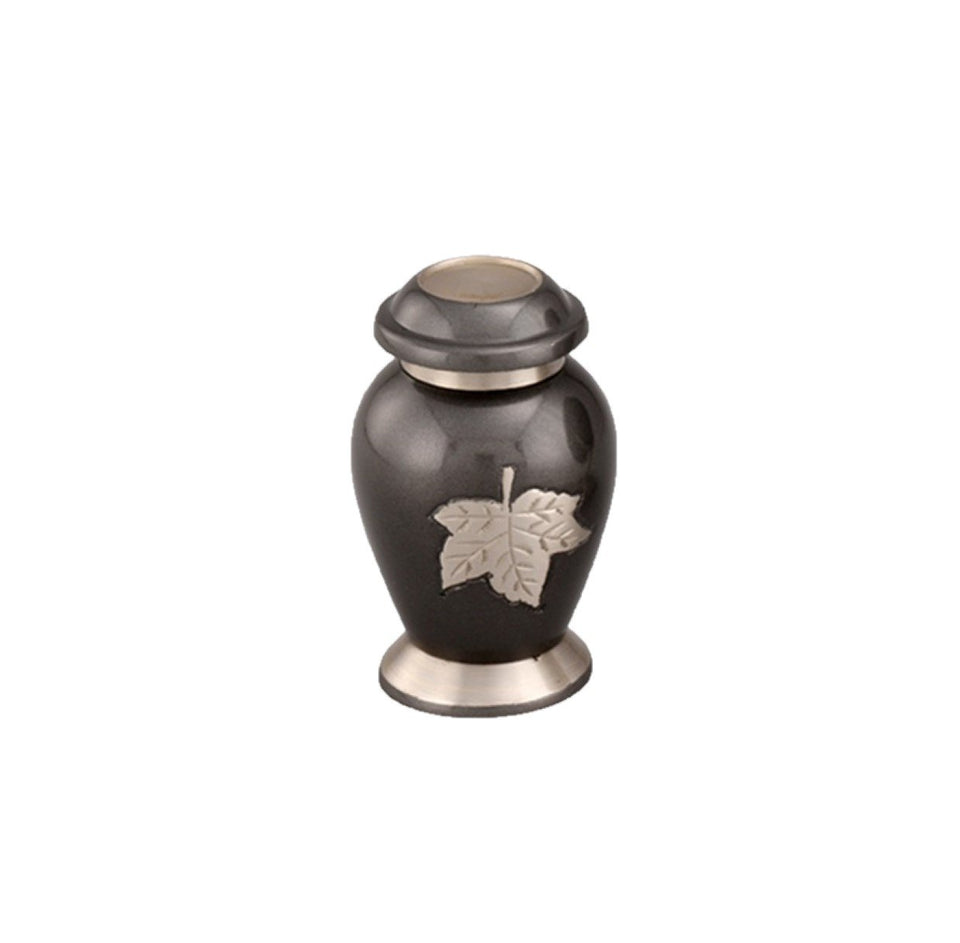 Autumn Falling Leaves Adult Urn