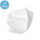 KN95 RESPIRATOR DISPOSABLE FACE MASK 20PCS - ExquisiteUrns