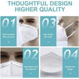 KN95 RESPIRATOR DISPOSABLE FACE MASK 20PCS - ExquisiteUrns