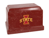 Iowa State University Cyclones College Cremation Urn - Red