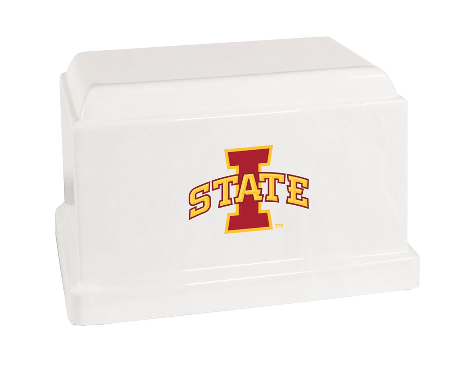 Iowa State University Cyclones College Cremation Urn - Red