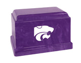 Kansas State University Wildcats College Cremation Urn - Purple