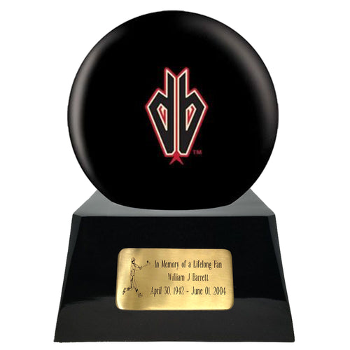 Baseball Cremation Urn with Optional Arizona Diamondbacks Ball Decor and Custom Metal Plaque