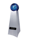 Championship Trophy Cremation Urn with Optional Detroit Lions Ball Decor and Custom Metal Plaque