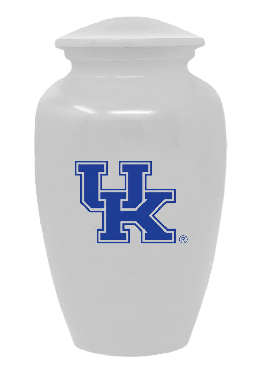 University of Kentucky Wildcats College Cremation Urn- White