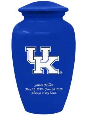 University of Kentucky Wildcats College Cremation Urn- Blue