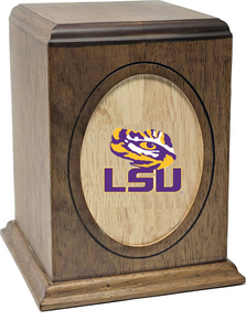 Louisiana State University Tigers College Cremation Urn - Purple