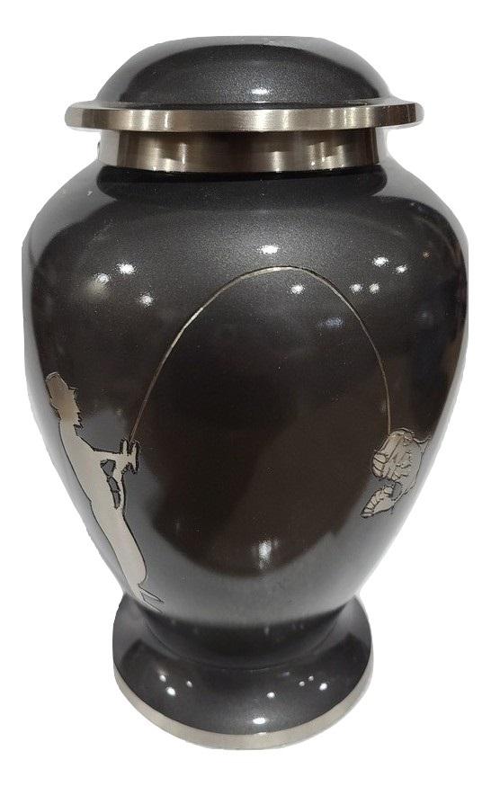 Scratch & Dent Slate Gray Sports Fishing Urn – Exquisite Urns
