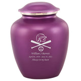 Grace Baseball Adult Cremation Urn in Purple, Grace Baseball Adult Custom Engraved Urns for Ashes in Purple, Embrace Baseball Adult Cremation Urn in Purple, Embrace Baseball Adult Urn for Ashes in Purple, Embrace Baseball Cremation Urn in Purple, Embrace Baseball Urn for Ashes in Purple, Grace Baseball Urn for Ashes in Purple, Grace Baseball Cremation Urn in Purple - ExquisiteUrns
