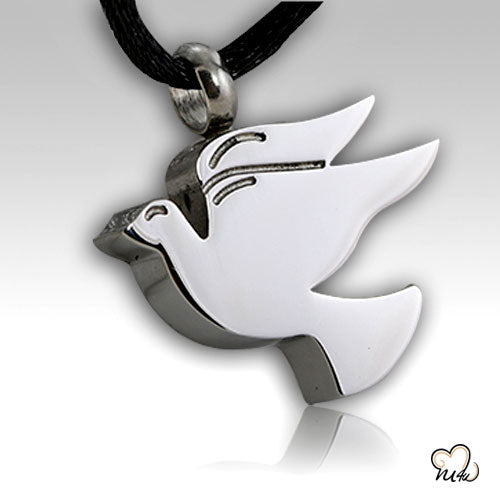 Dove Pendant, Cremation Pendant - ExquisiteUrns