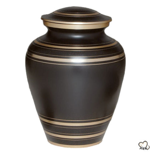 Elegant Brass Cremation Urn, Brass Urns - ExquisiteUrns