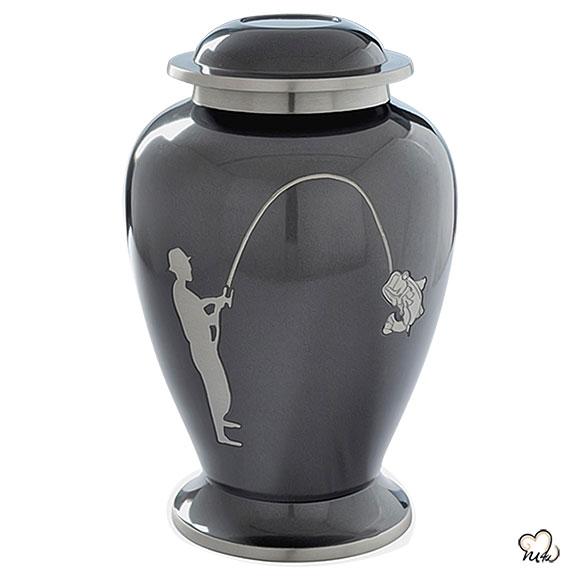 Fishing Sports Adult Urn, Sports Urn, Cremation Urns - Exquisite Urns