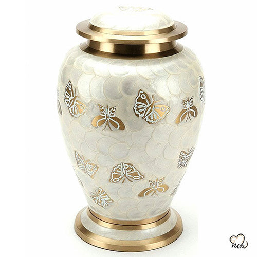 Golden Butterfly Urns - Golden Butterfly Urns for Ashes - Butterfly Cremation Urn for Adult Ashes - Golden Butterfly Adult Cremation Urn