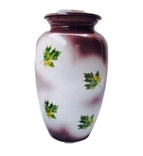 Falling Leaves Cremation Urn - ExquisiteUrns