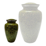 Chartreuse Alloy Cremation Urn - ExquisiteUrns
