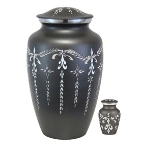 Fancy Flourish Cremation Urn - ExquisiteUrns