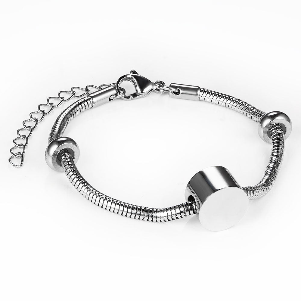 Sphere Stainless Steel Keepsake Bracelet - ExquisiteUrns