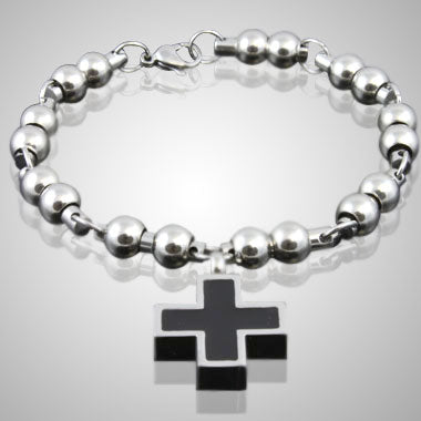 Elegant Cross Bracelet Cremation Jewelry - ExquisiteUrns