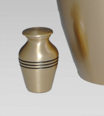 Scratch & Dent Gold Miniature KEEPSAKE ONLY - ExquisiteUrns