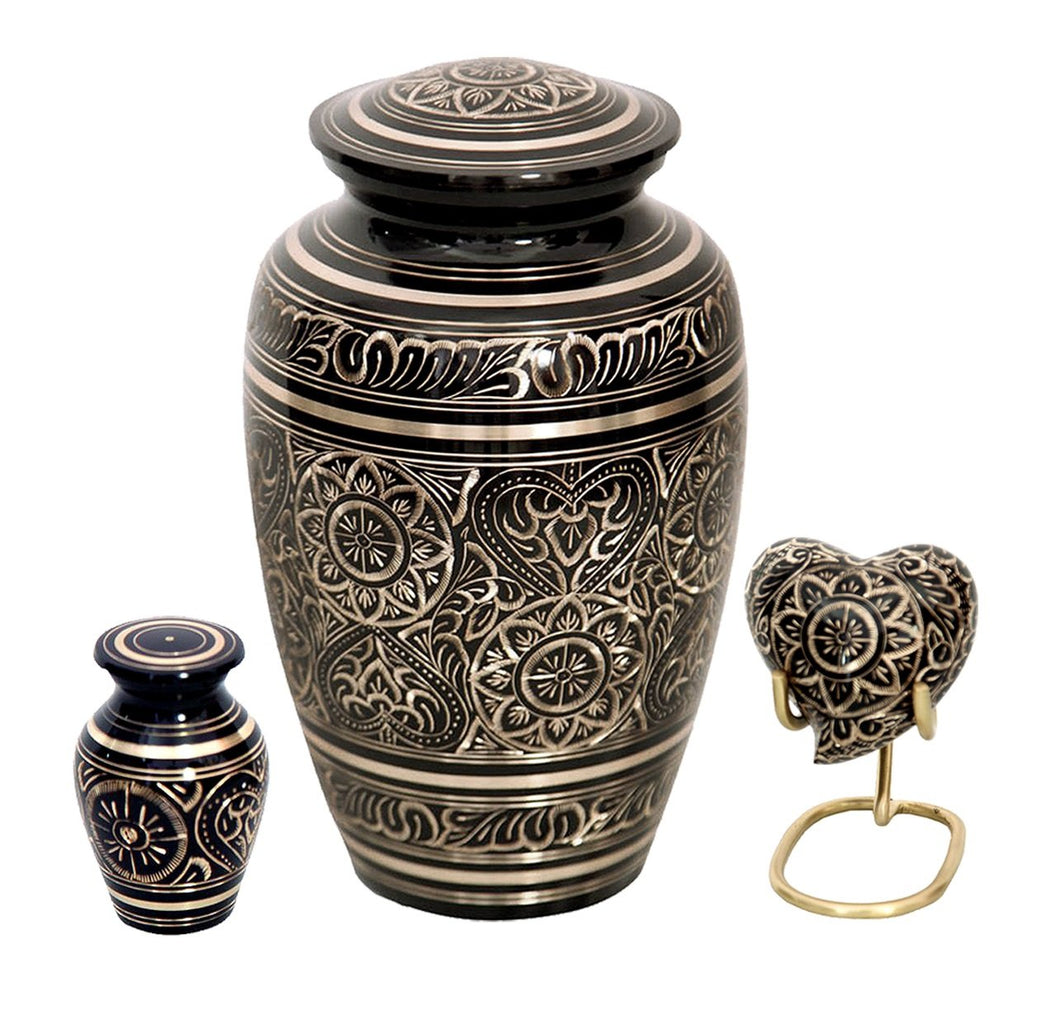 Aesthetic Golden Classic Urn for Ashes