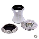 Baroque Pearl Tealight Cremation Urn, Tealight Urn - Exquisite Urns