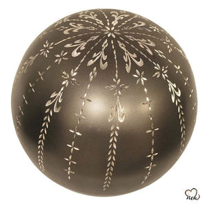 Fancy Diamond Cut Sphere of Life Adult Cremation Urn