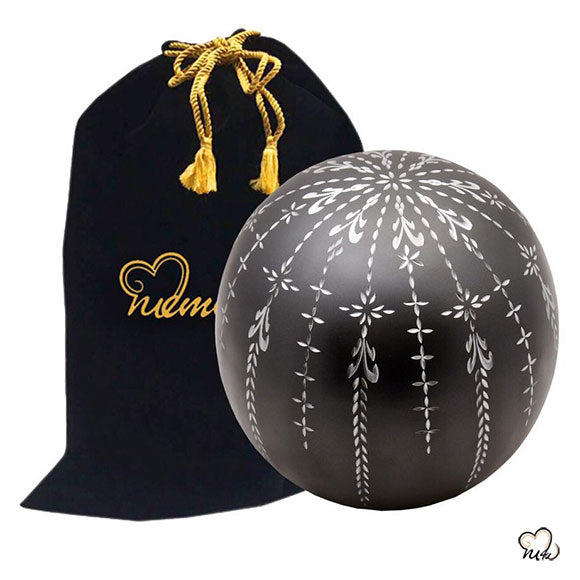 Fancy Diamond Cut Sphere of Life Adult Cremation Urn - ExquisiteUrns