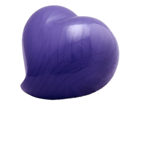 Eternal Heart Adult Cremation Urn - Purple - ExquisiteUrns