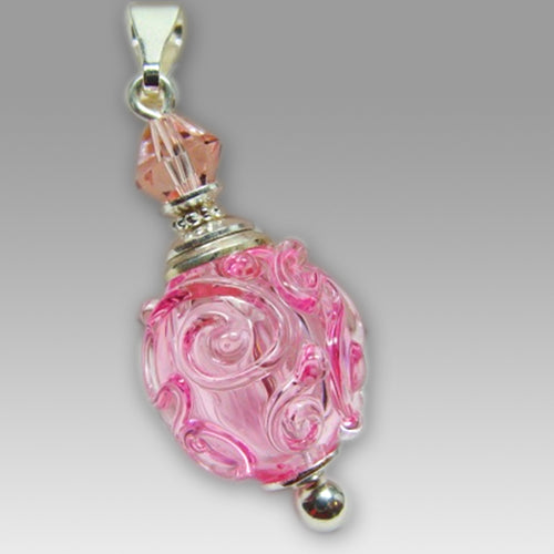 Faith Glass Cremation Pendant - ExquisiteUrns