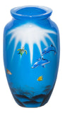 Under the Sea Hand Painted Adult Cremation Urn - ExquisiteUrns