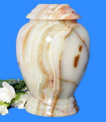 Onyx Kylix Marble Urn - Large, Marble Urn - ExquisiteUrns