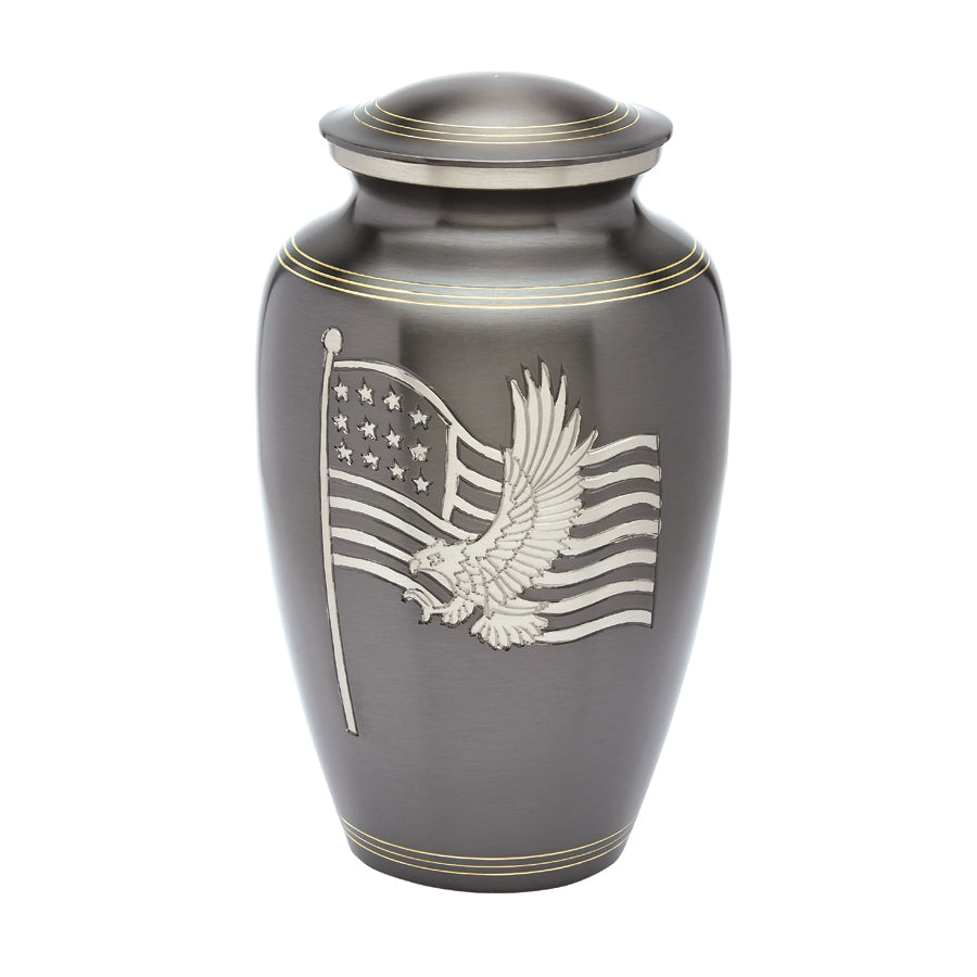 American Honor and Glory Military Cremation Urn - ExquisiteUrns