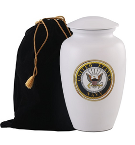 United States Navy Military Cremation Urn - ExquisiteUrns