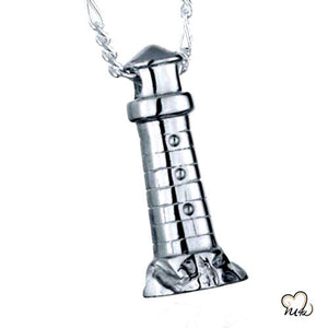 Lighthouse Cremation Jewelry Pendant - ExquisiteUrns