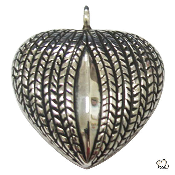 My Heart Silver Keepsake Cremation Jewelry For Ashes - ExquisiteUrns