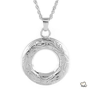 Silver Circle Of Love Jewelry - ExquisiteUrns