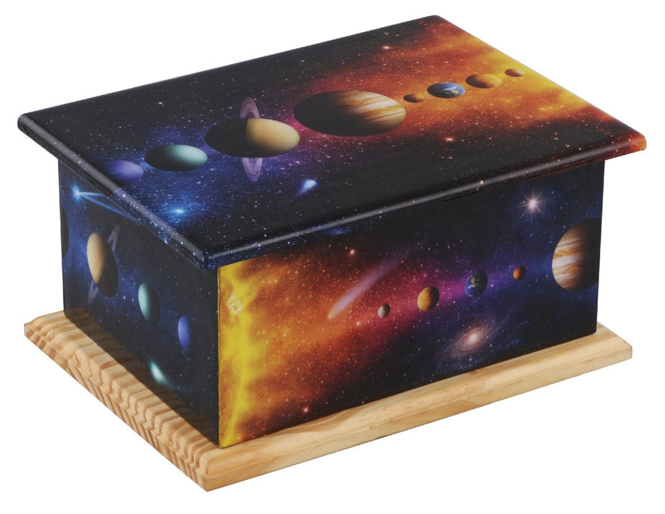 Galaxy Wooden Wrap Urn - ExquisiteUrns